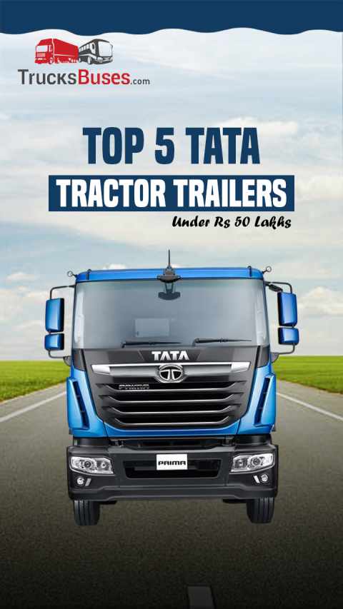 Top 5 Tata Tractor Trailers in India - Under Rs 50 Lakhs