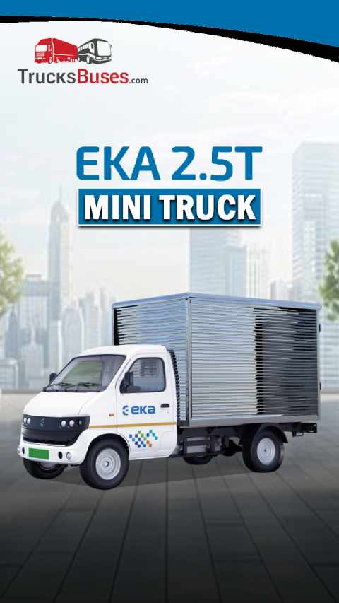 Eka 2.5T Mini Truck - Range & Specifications
