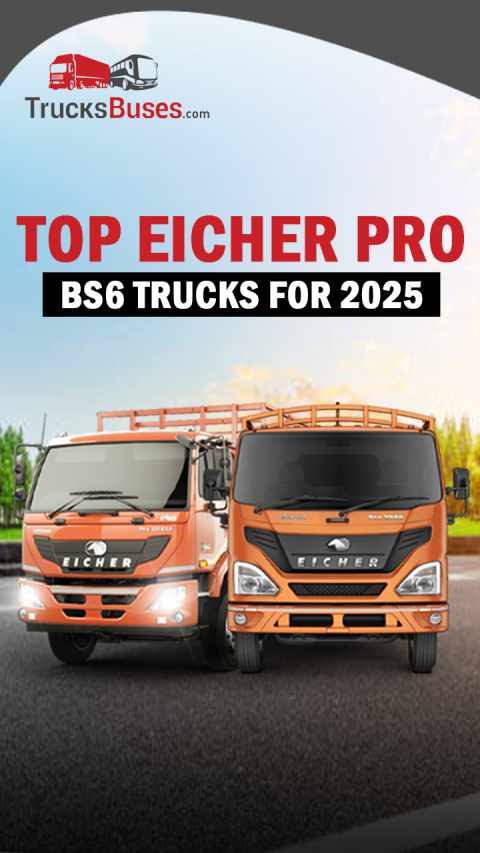 Top Eicher Pro BS6 Trucks for 2025: Overview