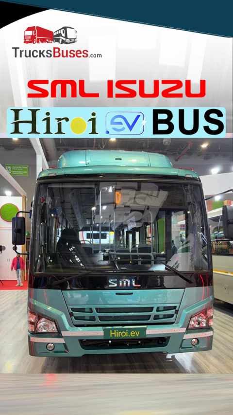 The SML Isuzu Hiroi EV Bus: Features & Specifications
