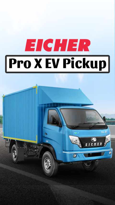 Eicher Pro X EV Pickup – Smart Electric Truck for Urban Deliveries