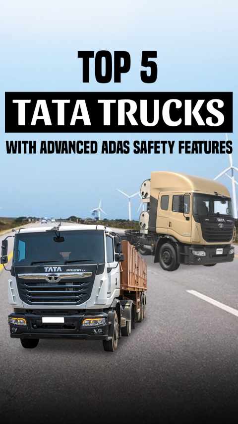 Top 5 Tata Trucks with Advanced ADAS Safety Features in India