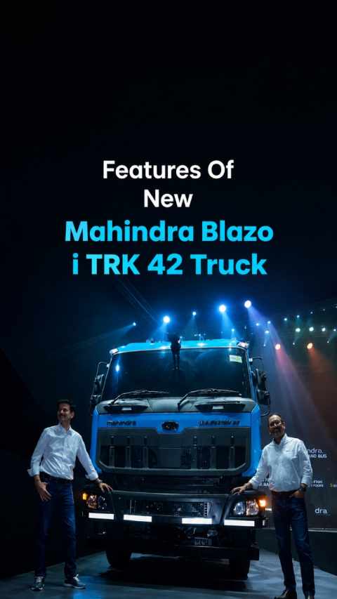Powerful Mahindra Blazo i TRK 42 Heavy Duty Truck