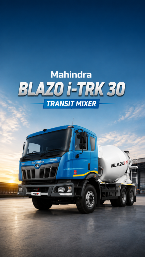 Mahindra Blazo i-TRK 30 Transit Mixer