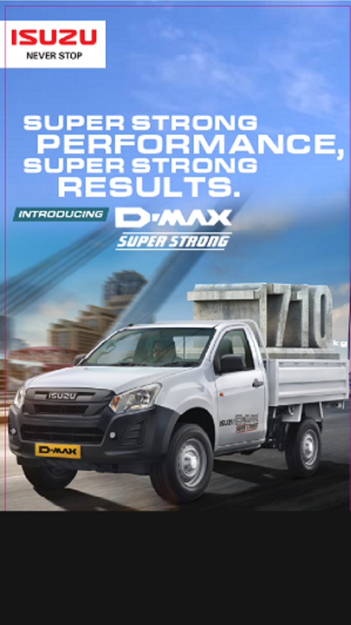 Isuzu D-Max Super Comfortable Like An SUV, Super Strong Like A Truck