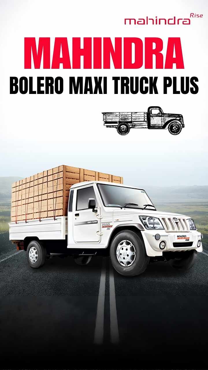 Mahindra Bolero Maxi Truck Plus: Small Pickup for Heavy Loads