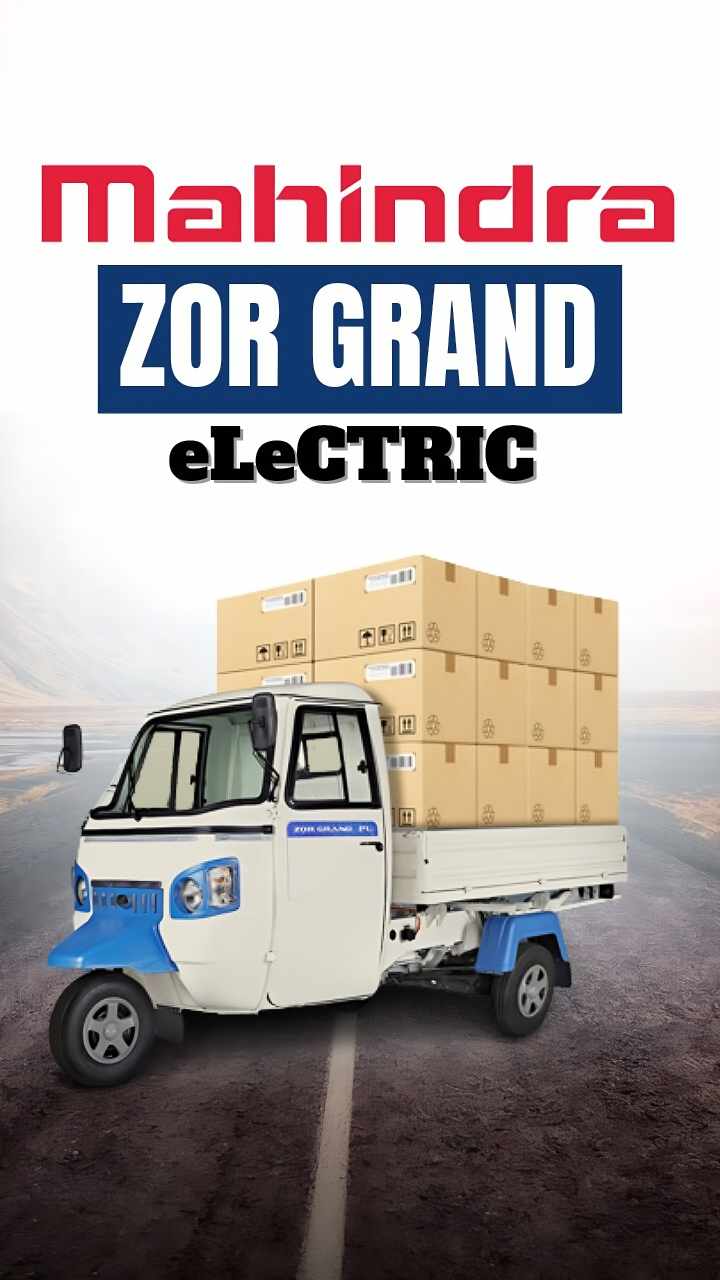 Introducing the Mahindra Zor Grand: A Game-Changing Electric Auto for Cargo Transportation