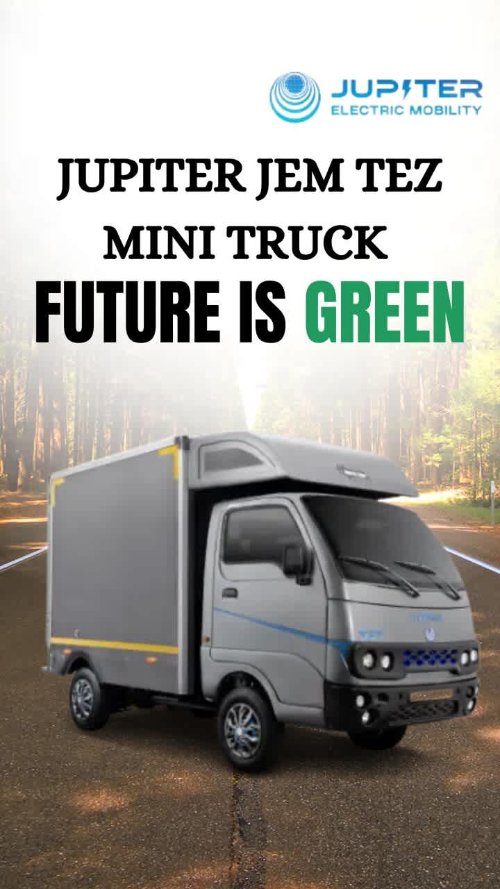 Introducing the Jupiter Jem Tez: Electric Mini Truck