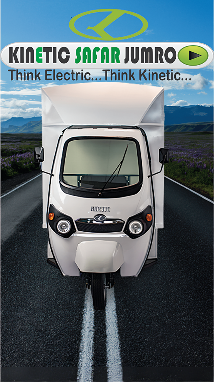 Kinetic Safar Jumbo electric 3 wheeler review with loading capacity, battery and engine