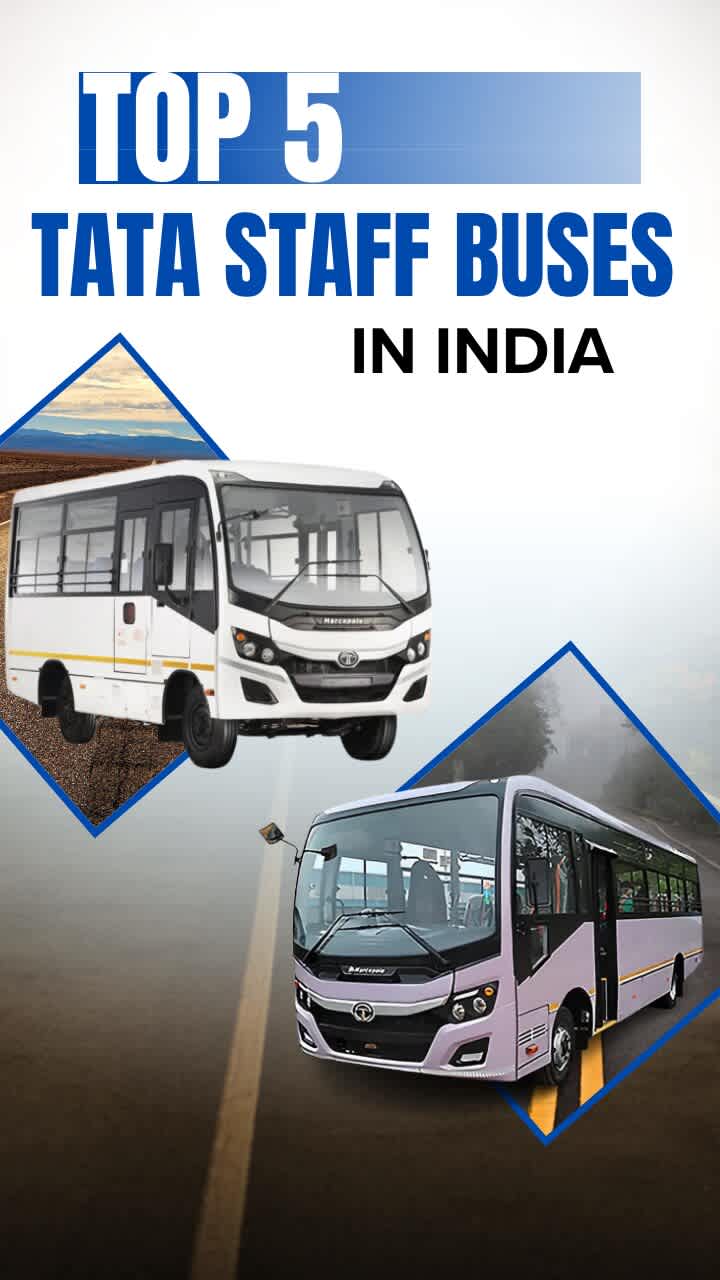 Top 5 Tata Staff Buses In India- Variants & Features