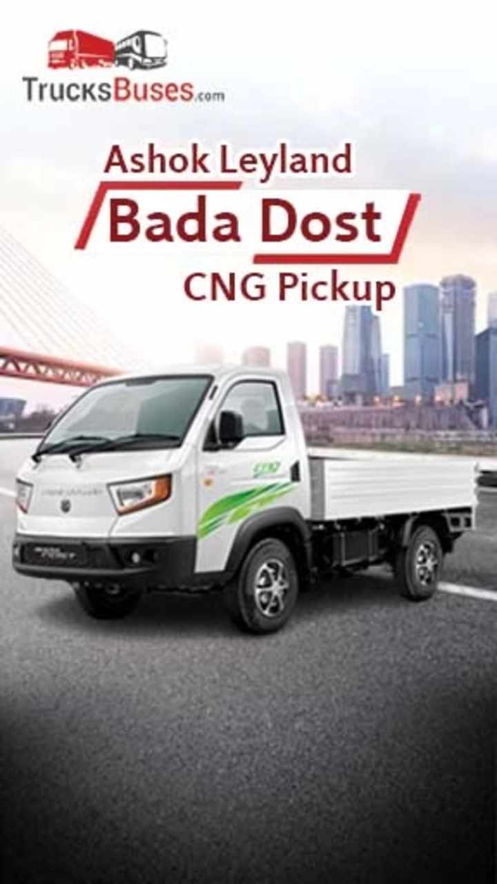 Ashok Leyland Bada Dost CNG Pickup Features and Specification