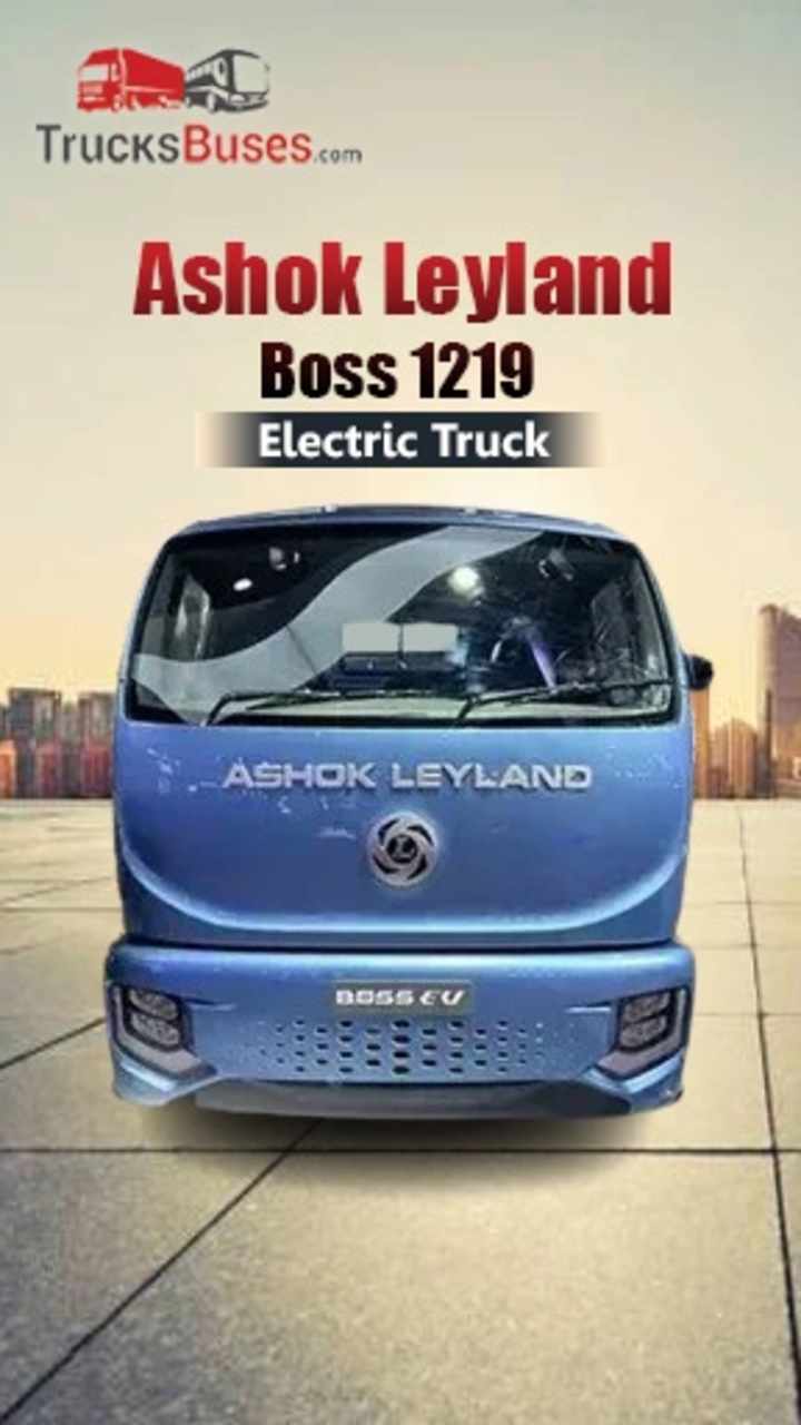 Key Features of Electric Truck: Ashok Leyland Boss 1219 EV