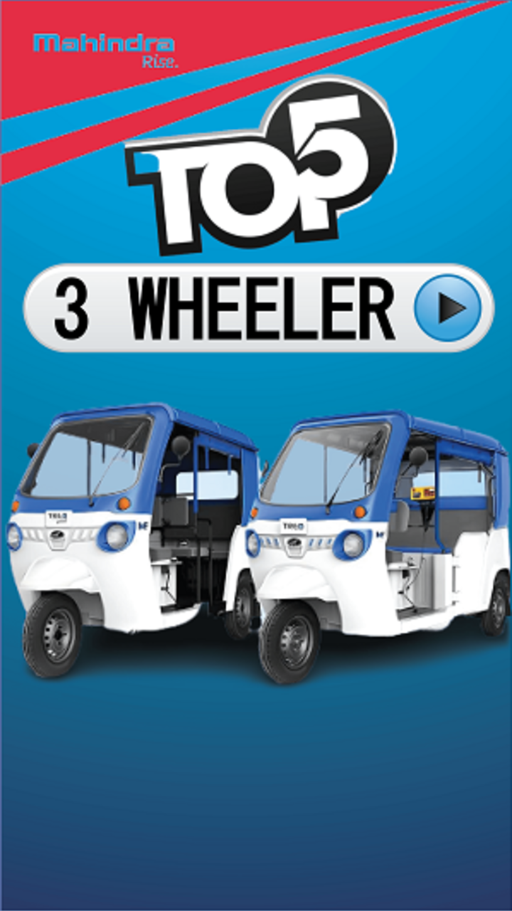 Mahindra Top 5 Passenger 3 Wheeler Auto - Know More Details