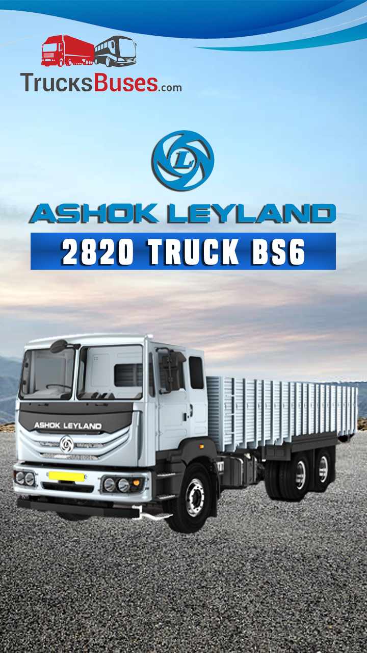 Key Specifications of Ashok Leyland 2820 Truck - Overview