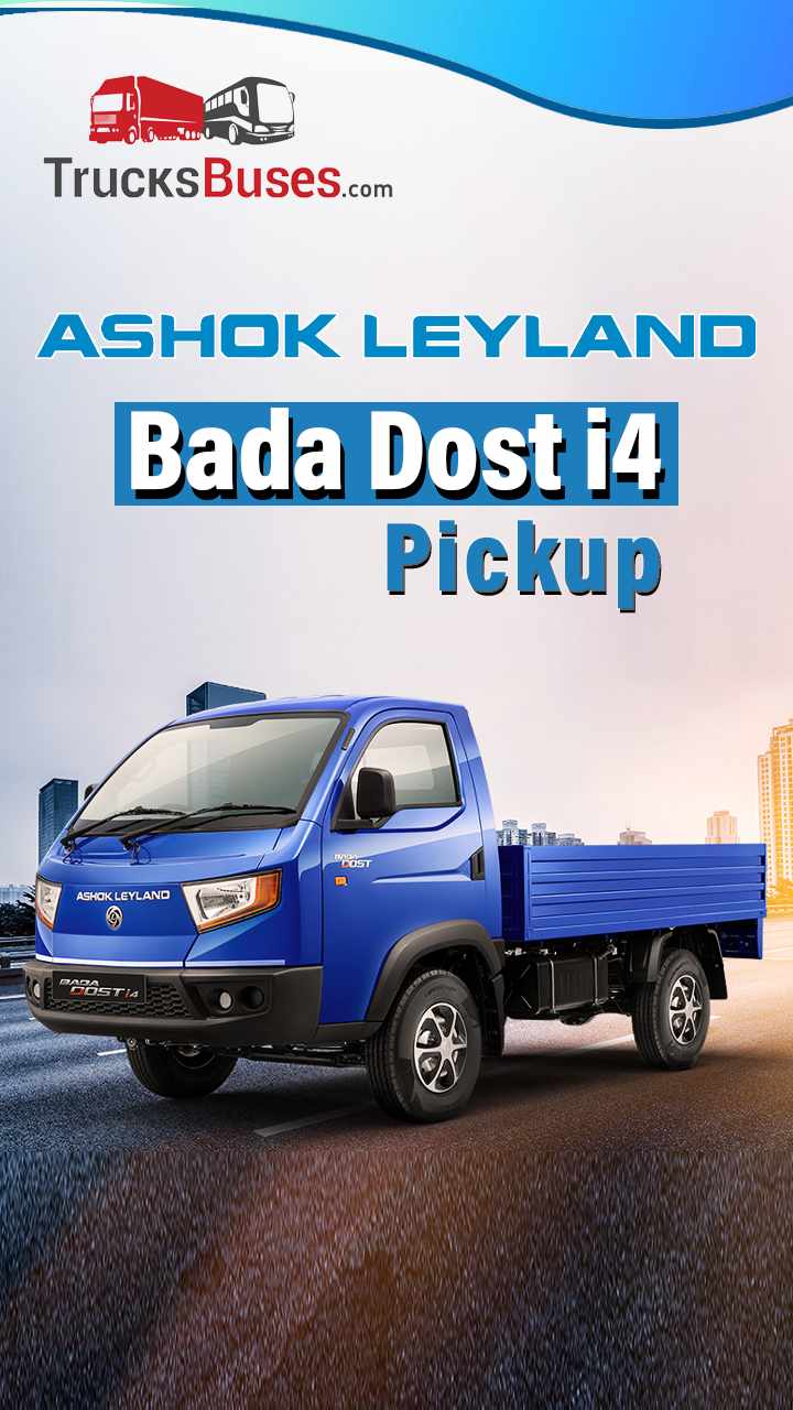 Ashok Leyland Bada Dost i4 Pickup - Payload Capacity and Mileage