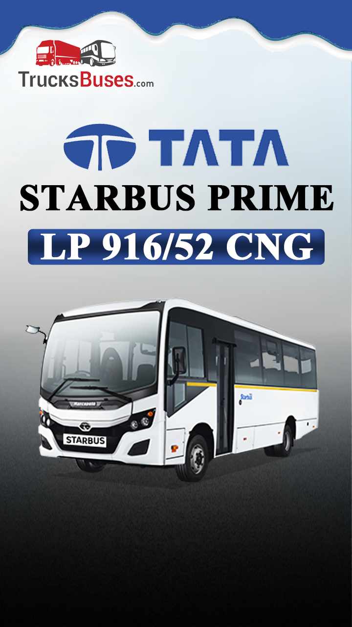 Tata Starbus Prime LP 916/52 CNG - 50 Seater Bus