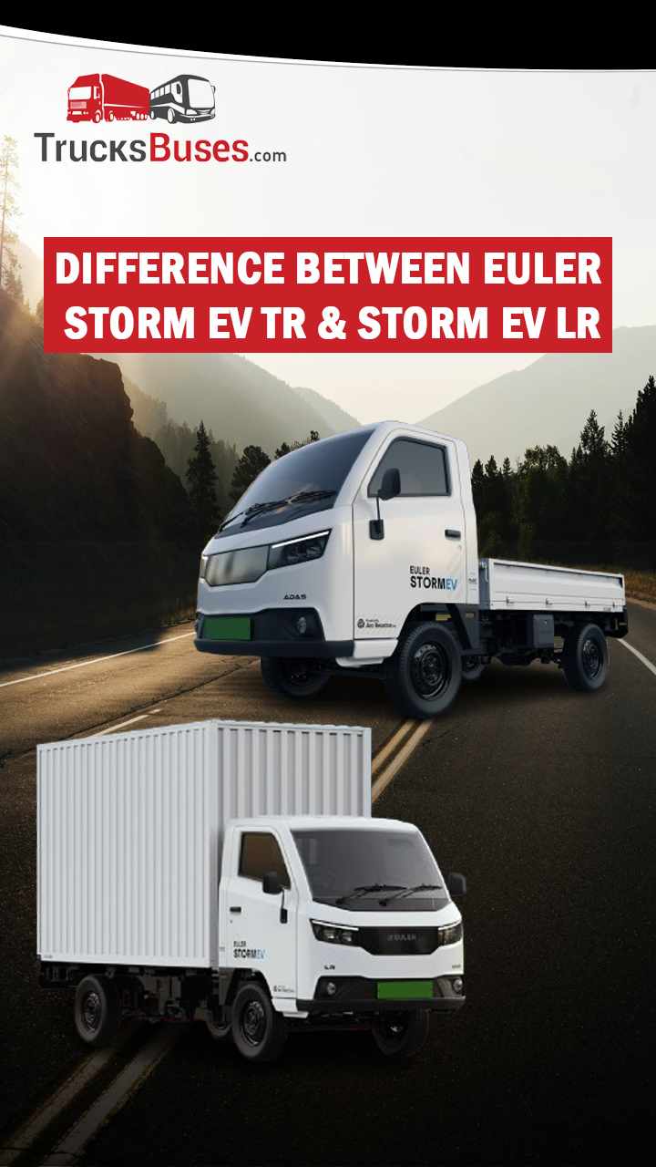 Euler Storm EV TR and Storm EV LR – Difference in terms of range, charging time and loading deck