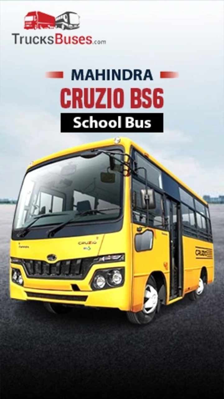 Mahindra Cruzio School Bus BS6 - Specifications
