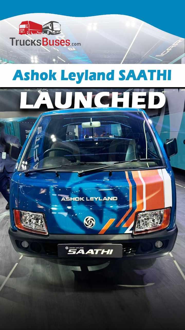 Ashok Leyland has Launched SAATHI at Bharat Mobility Global Expo