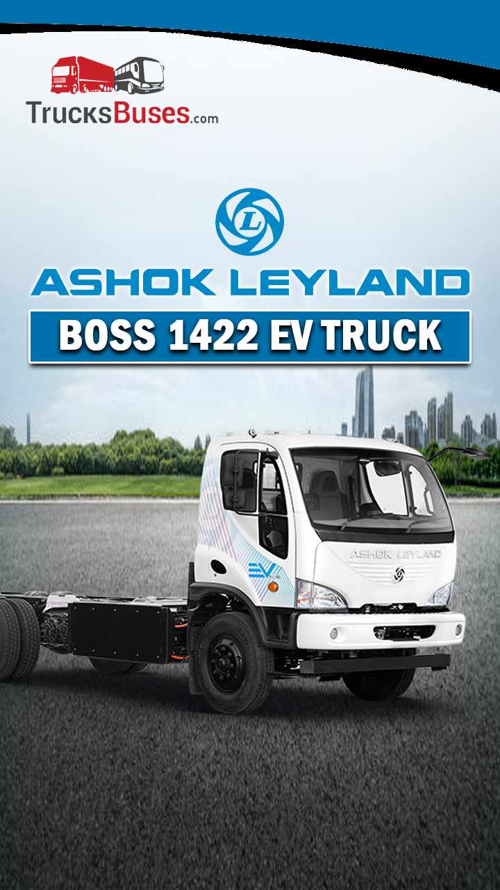 Ashok Leyland Boss 1422 EV Truck - Range and Features