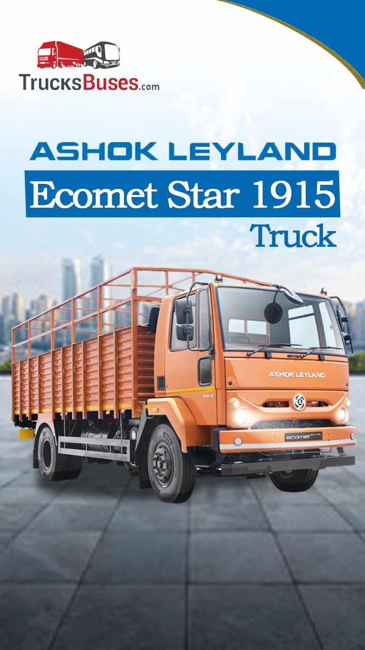 Ashok Leyland Ecomet Star 1915: Pricing & Specifications