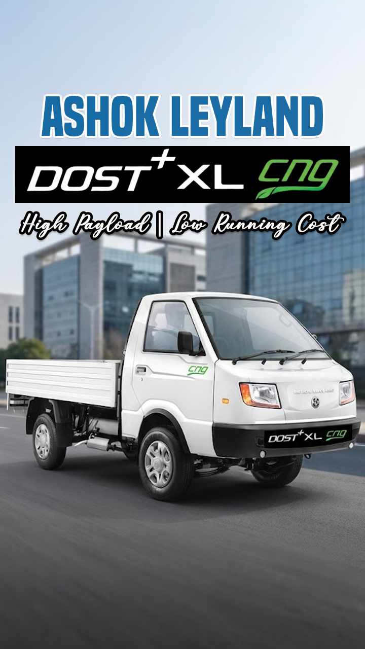 Ashok Leyland Dost Plus XL CNG Pickup – features & specs