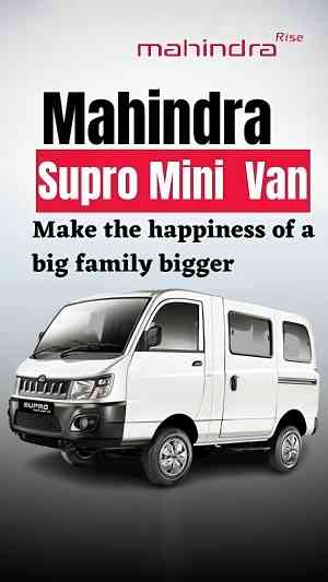 Mahindra supro minivan price store