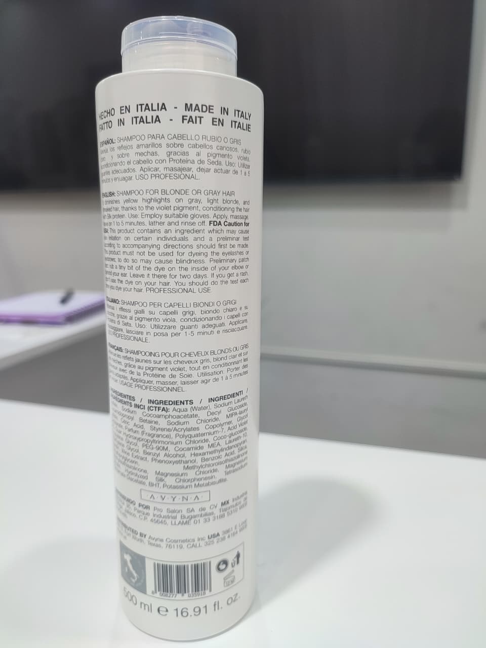 Shampoo Platino (2 de 2)
