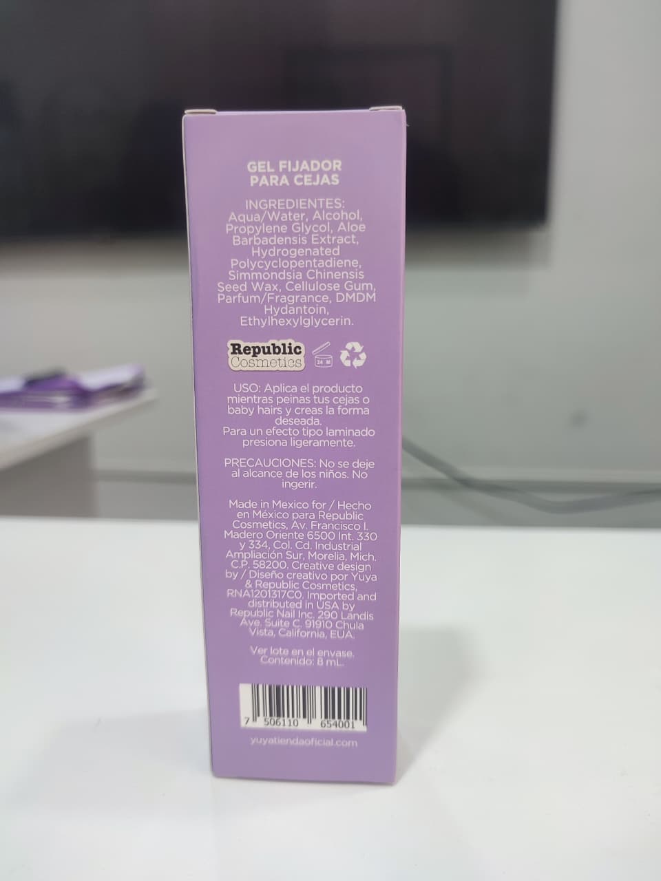 Gel Fijador P/Cejas Yuya (2 de 2)