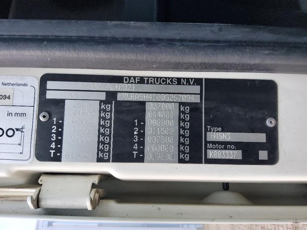 DAF XF 480 FT 4X2 null
