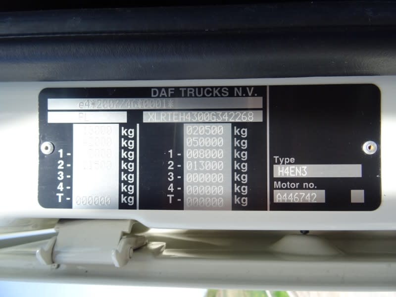 DAF XF 480 FT 4X2 null