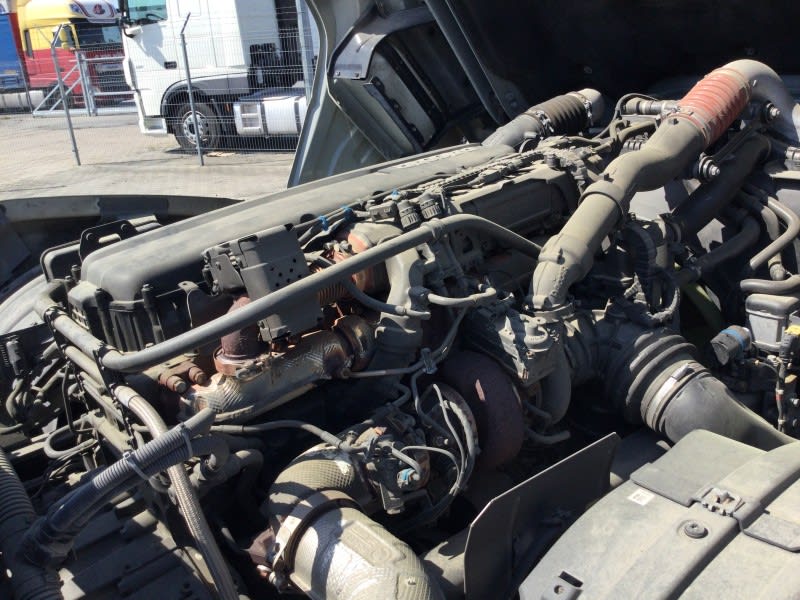 DAF XG 480 FAR 6X2 with BDF Frame and a BÄR 1.500kg Taillift null