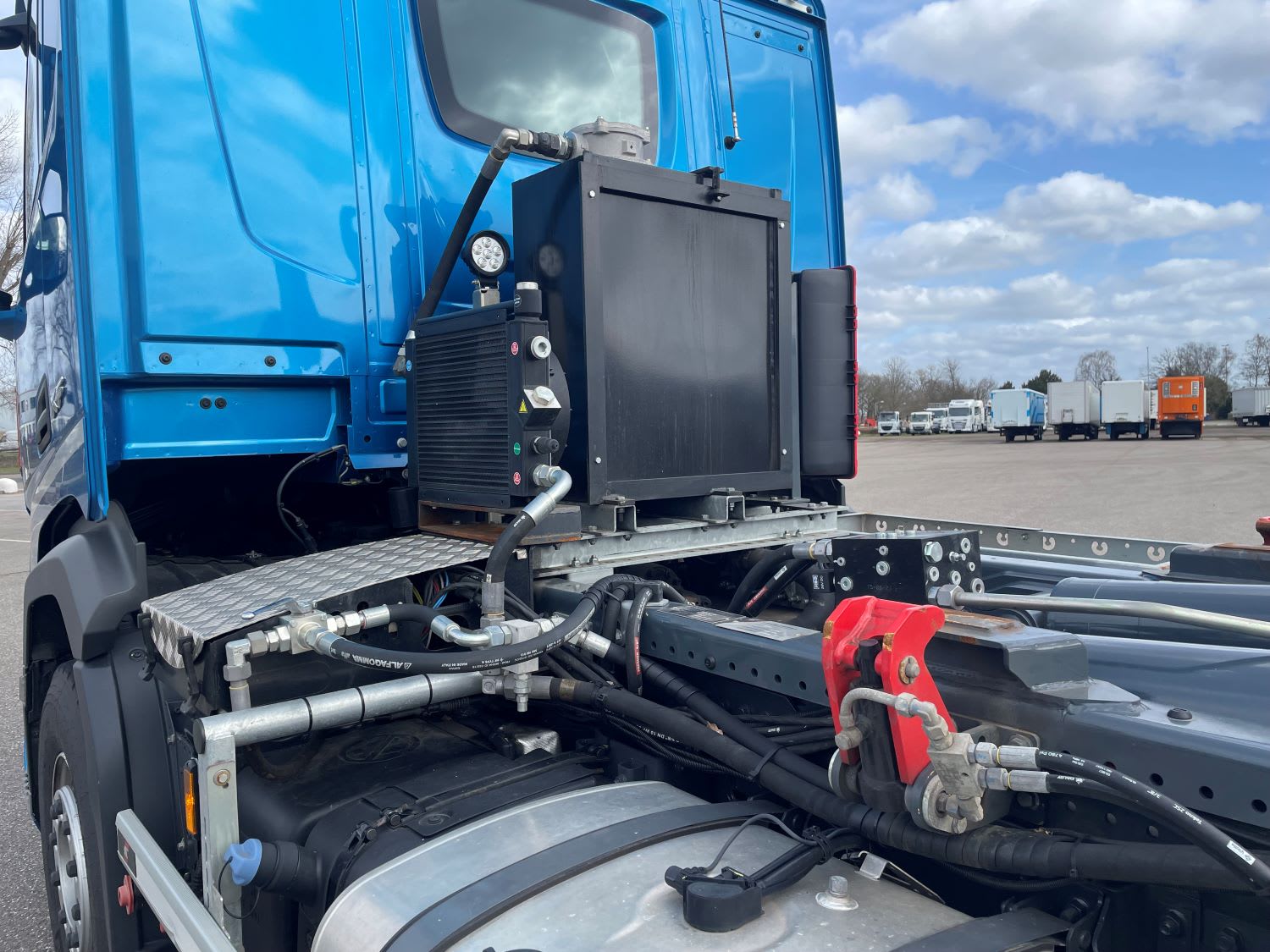 DAF XFn 480 FAW 8X4 Hookloader null