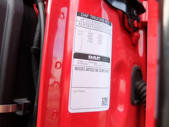 DAF XG 480 FT 4X2 null