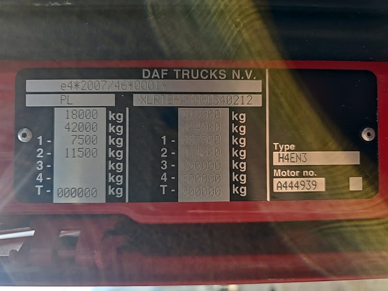 DAF XF 480 FT 4X2 LOW DECK null