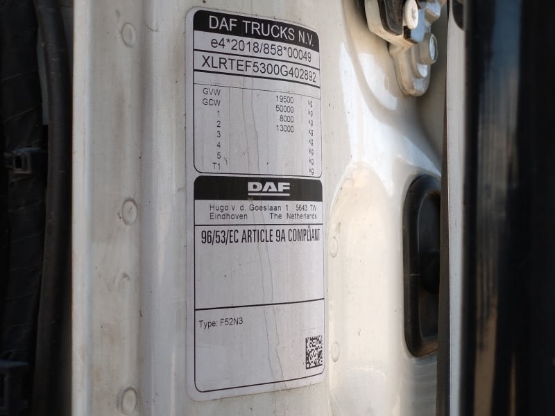 DAF XG 480 FT 4X2 null