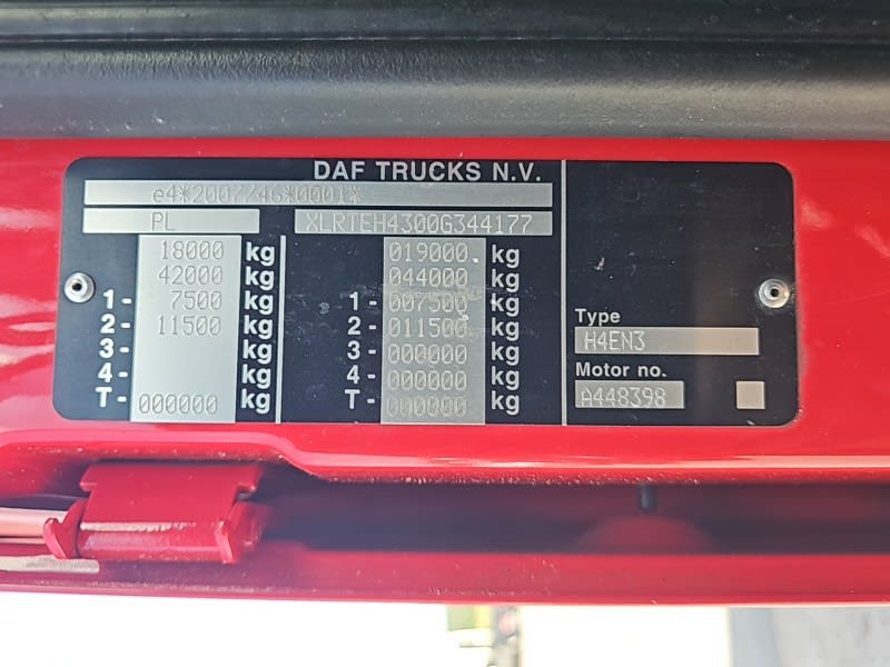 DAF XF 480 FT 4X2 LOW DECK null