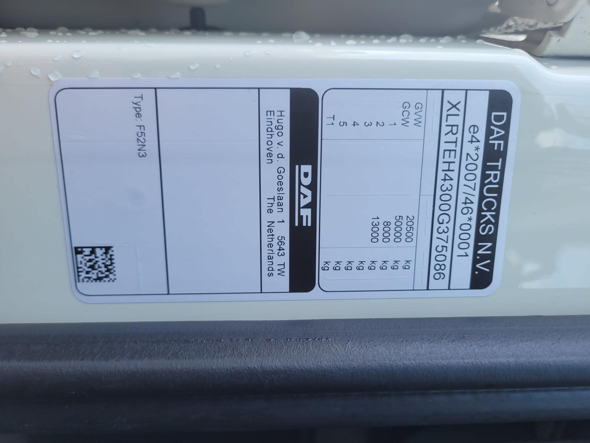 DAF XF 480 FT 4X2 null