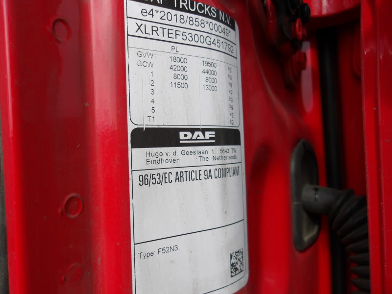 DAF XG 480 FT 4X2 null