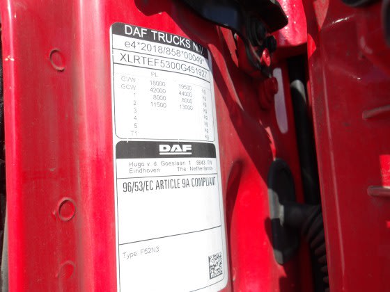 DAF XG 480 FT 4X2 null