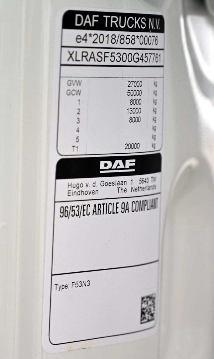 DAF XF 480 FAN 6X2 N 7