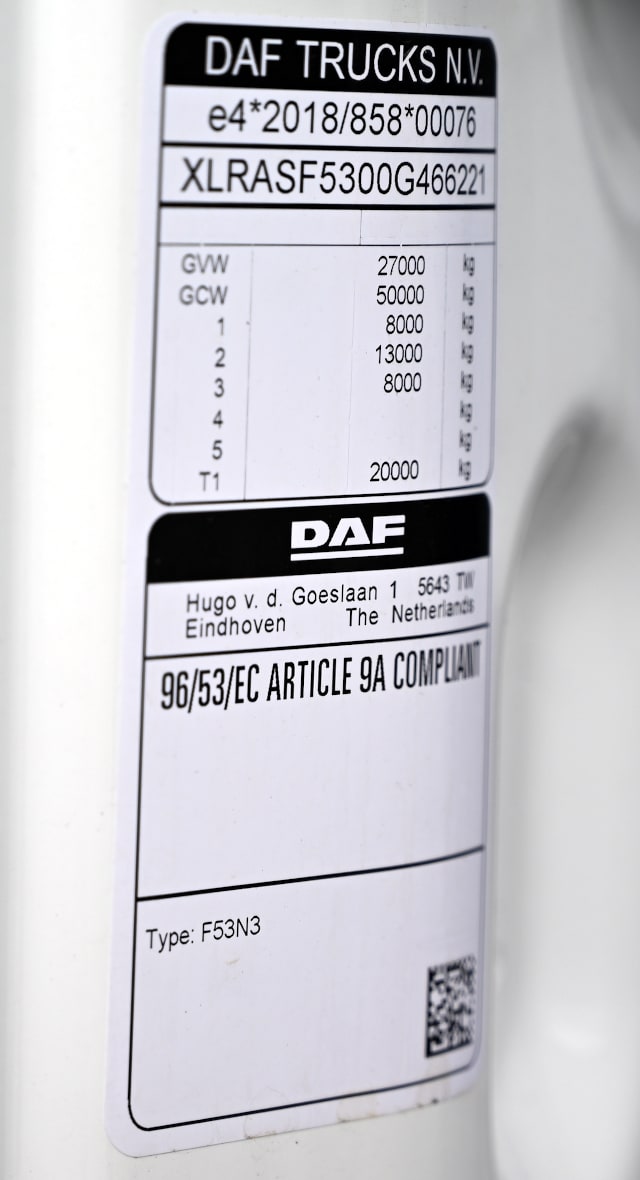 DAF XG 530 FAN 6X2 N 7