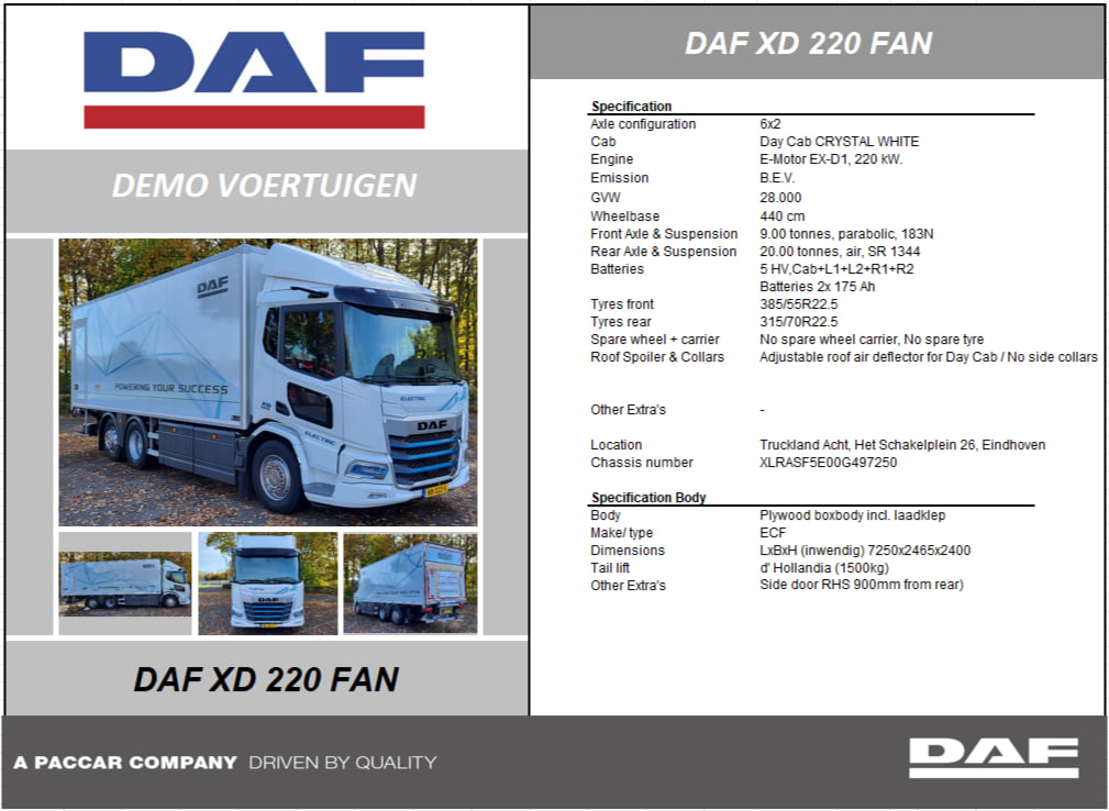 DAF XD 220 FAN 6X2 N 5