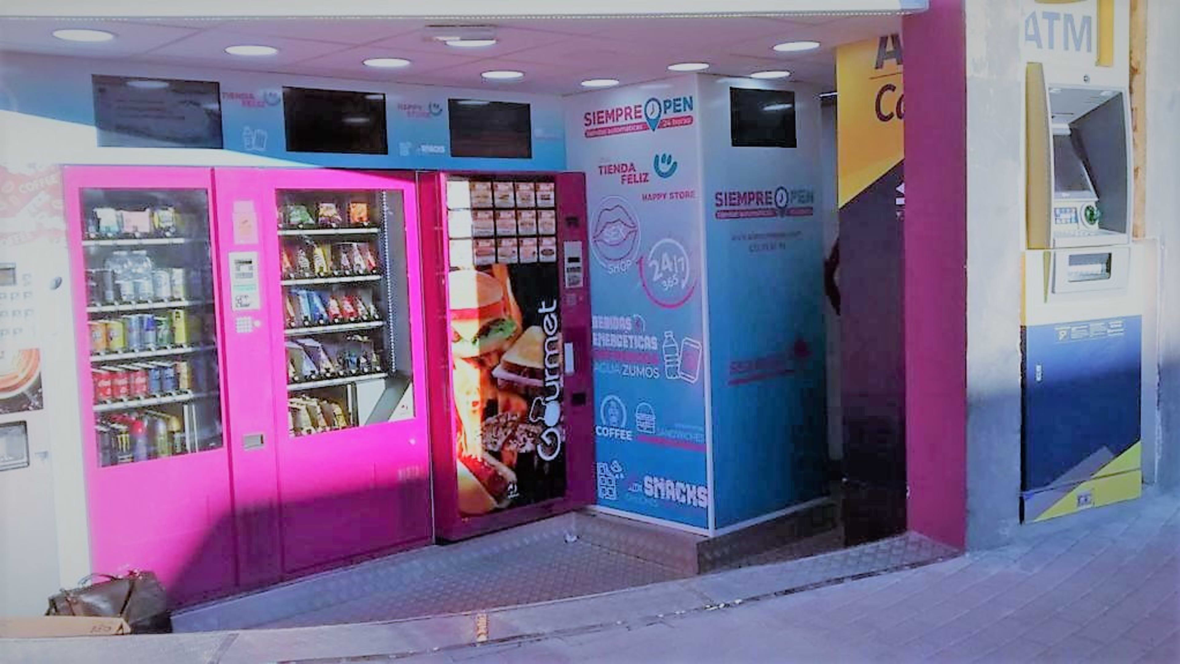 Máquinas vending de SiempreOpen