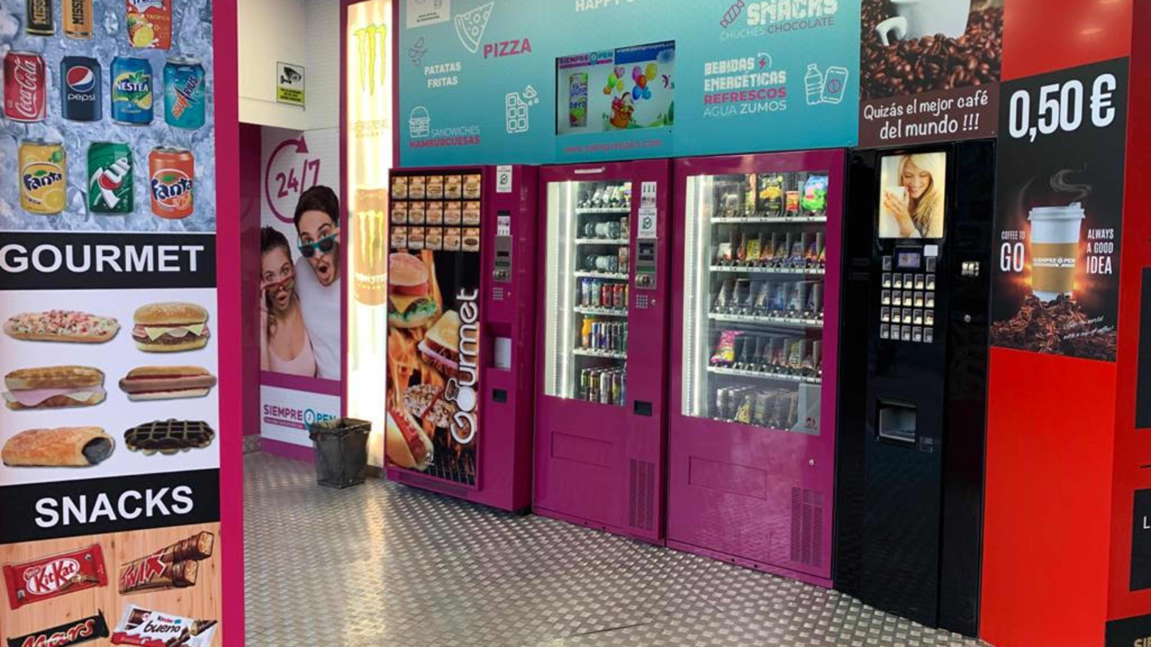 Tienda de vending 24h SiempreOpen