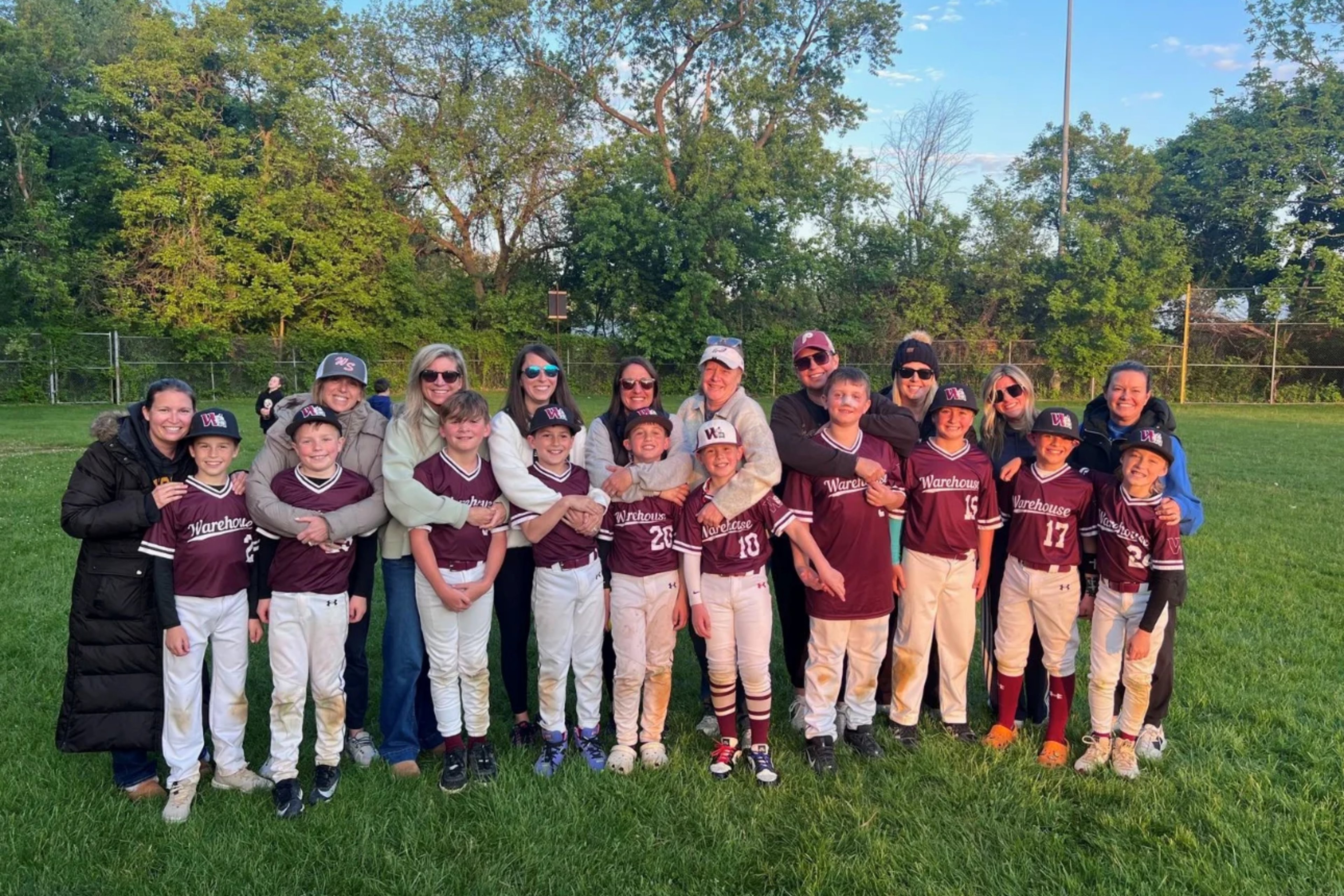 11U Black team photo