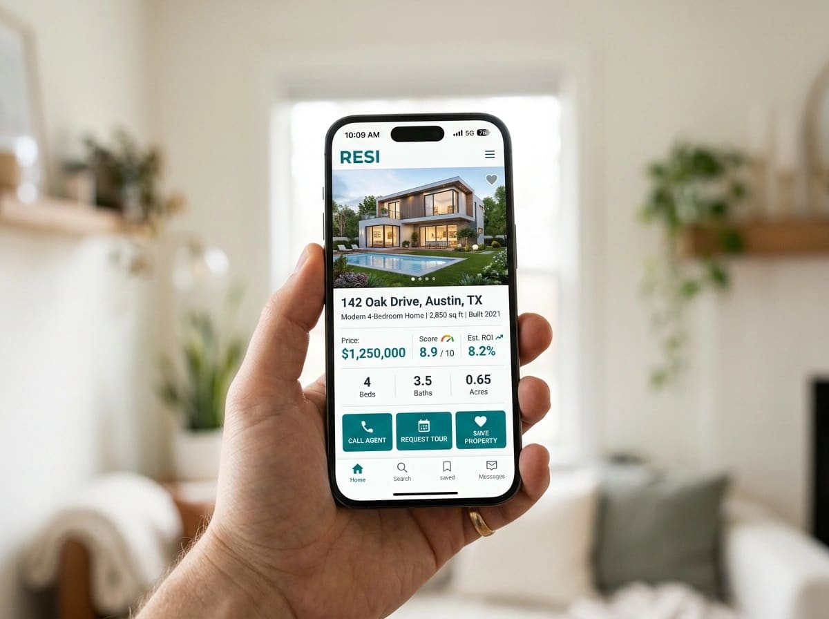 Real Estate Intelligence Dashboard approach 2
