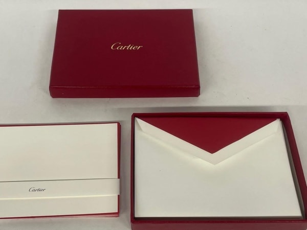 Cartier Letter Set in Red - Like New