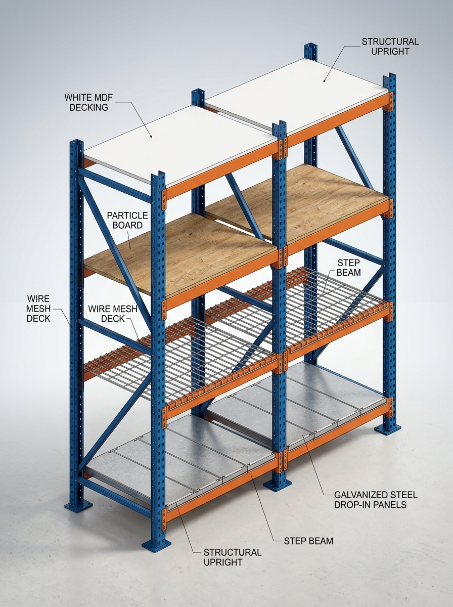 Estantería Mini-Rack Carga Pesada - Detalle 2