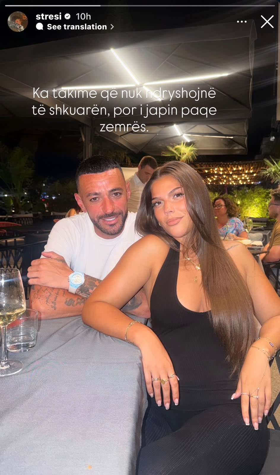 Stresi via Instagram Story